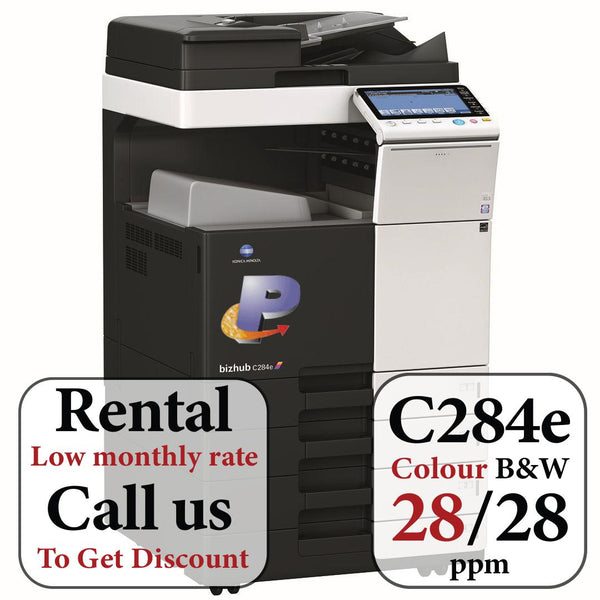 Konica Minolta bizhub C284e, 2GB RAM, EmperonContr., Bypass, Paper Ca