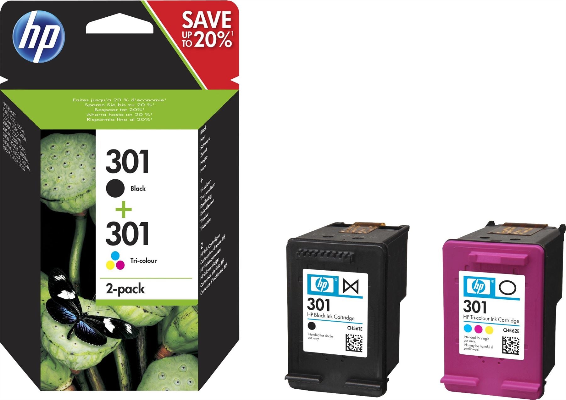 Compatible Black Ink Cartridge - High Yield for use in HP DeskJet 2547  All-in-One