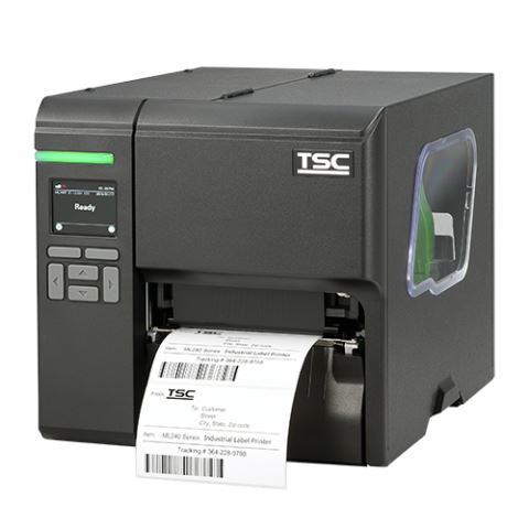 TSC ML240P label printer Direct thermal / Thermal transfer 203 x 203 DPI 152 mm/sec Wired &amp; Wireless