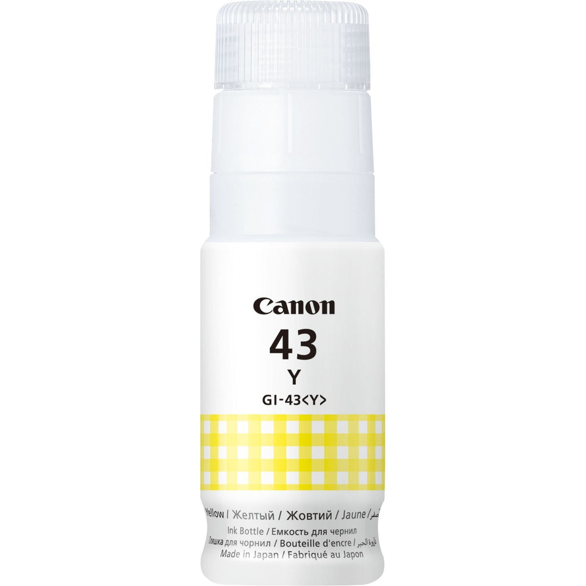 Canon 4689C001/GI-43Y Ink bottle yellow 3800 Photos 60ml for Canon Pixma G 540