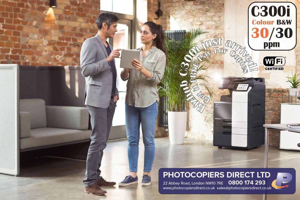Konica Minolta bizhub C300i A3 Colour Laser Copier Printer MFD Office View