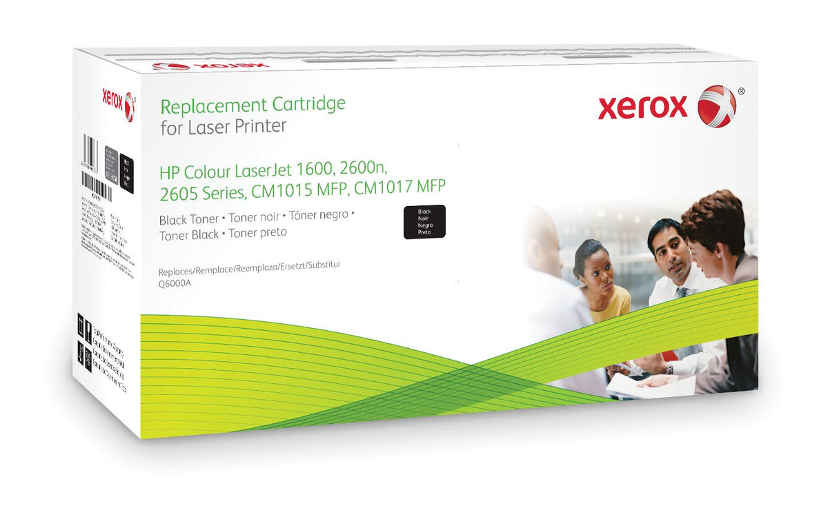 Xerox 003R99768 Toner cartridge black, 2.5K pages/5% (replaces HP 124A/Q6000A) for HP Color LaserJet 2600