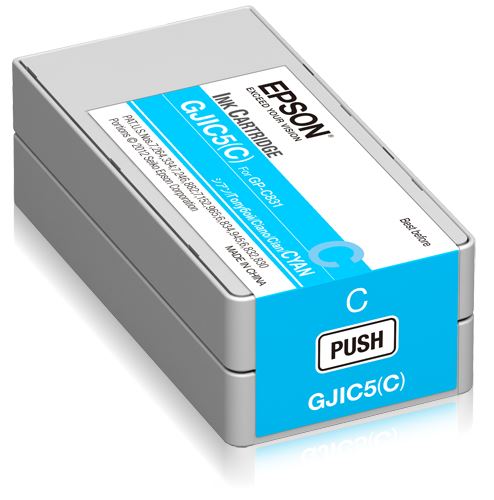 Epson C13S020564/GJIC5(C) Ink cartridge cyan 32,5ml for Epson GP-C 831