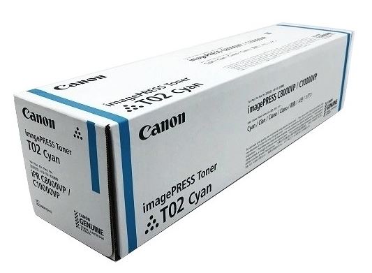 Canon 8530B001/T02 Toner cyan, 43K pages/5% for Canon imagePRESS C 8000