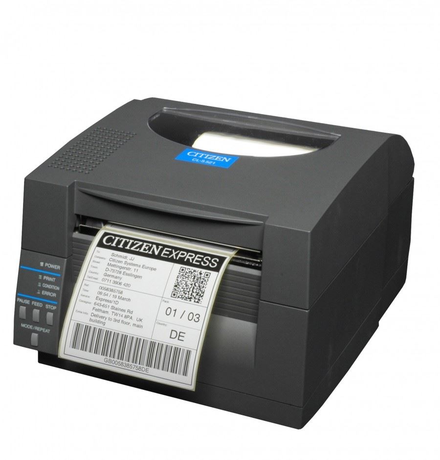 Citizen CL-S521II label printer Direct thermal 203 x 203 DPI Wired