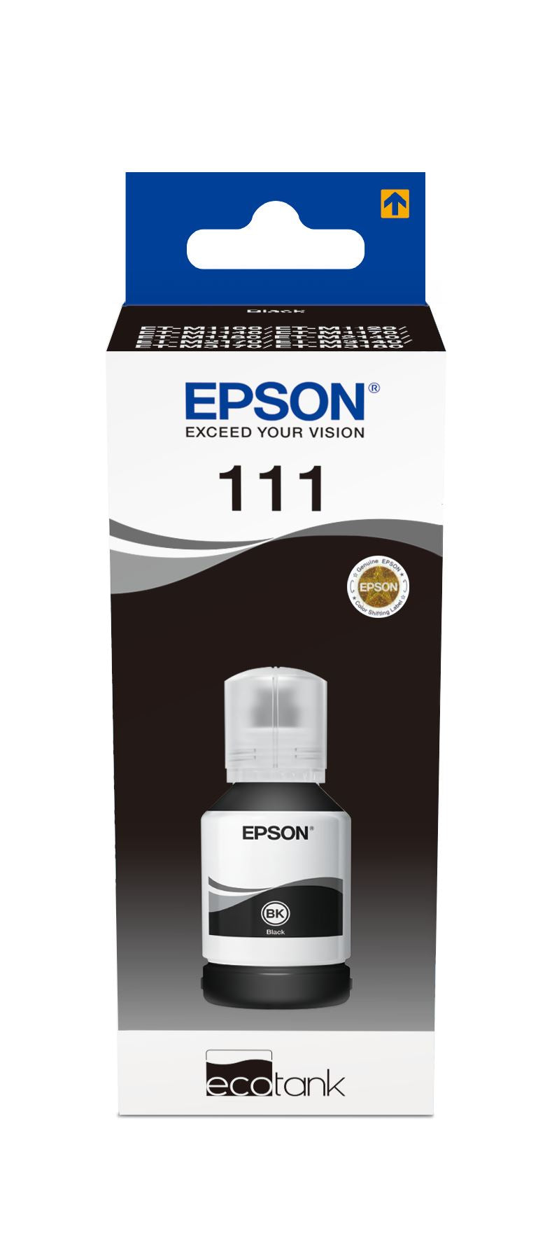 Epson C13T03M140/111 Ink bottle black, 6K pages 120ml for Epson ET-M 1100