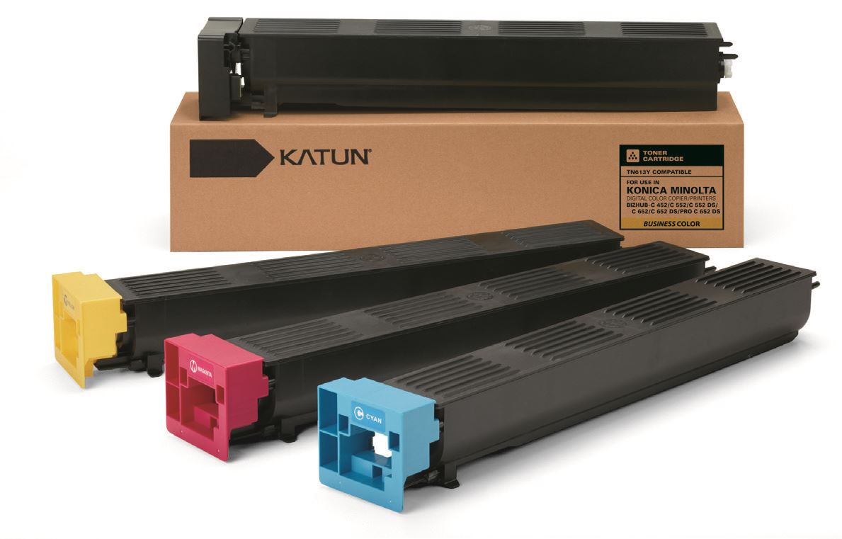 Katun 43801 Toner cyan (replaces Develop TN-613C) for Develop Ineo + 452/552/KM Bizhub C 452/KM Bizhub C 552