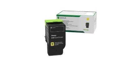 Lexmark 78C2UY0 Toner-kit yellow ultra High-Capacity return program, 7K pages for Lexmark CS 622/CX 622