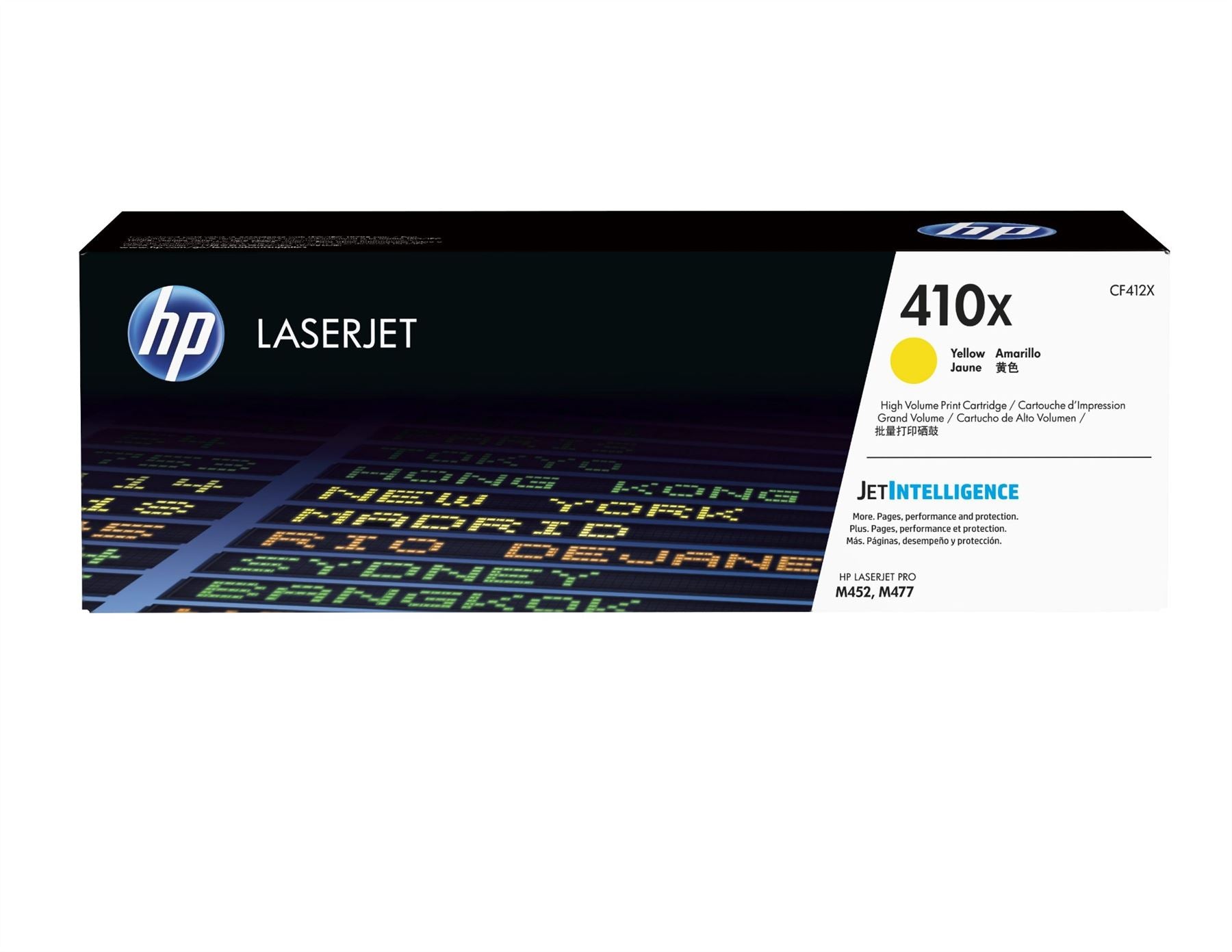 HP CF412X/410X Toner cartridge yellow high-capacity, 5K pages ISO