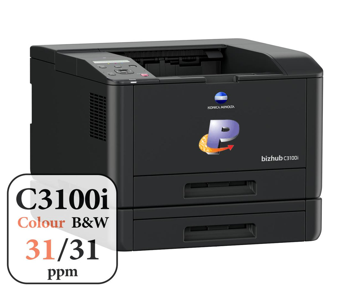 Konica Minolta bizhub C3100i A4 Colour Laser Printer Right Side