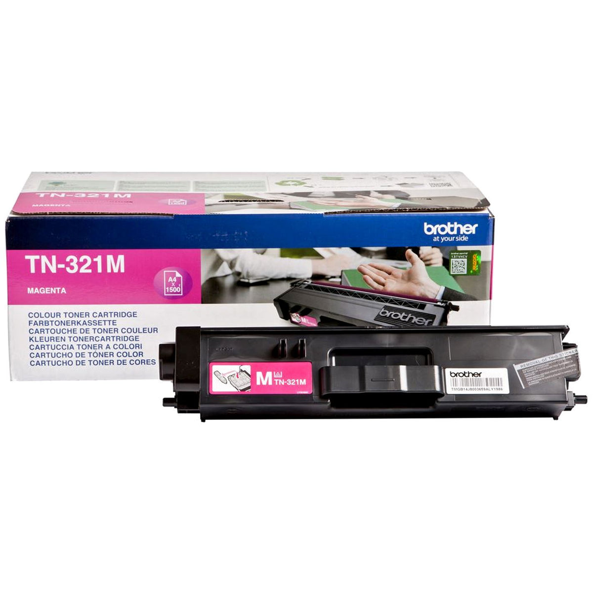 Brother TN-321M Toner-kit magenta, 1.5K pages ISO/IEC 19798 for Brother DCP-L 8400/8450/HL-L 8250