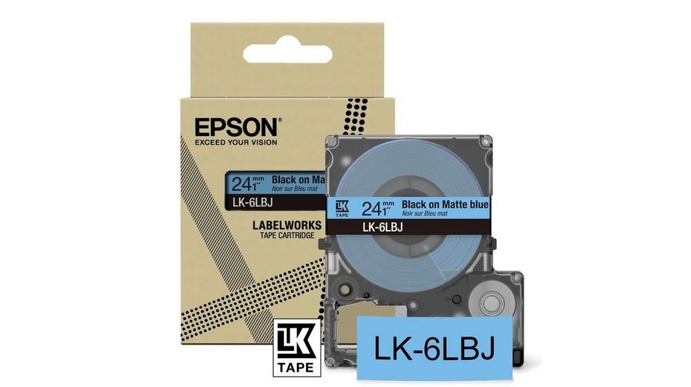 Epson LK-6LBJ Black, Blue