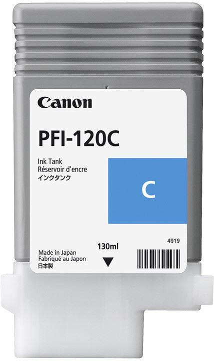 Canon 2886C001/PFI-120C Ink cartridge cyan 130ml for Canon IPF GP-200/TM-200