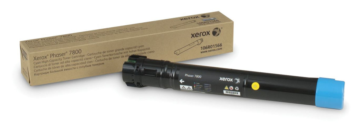 Xerox 106R01566 Toner cyan high-capacity, 17.2K pages for Xerox Phaser 7800