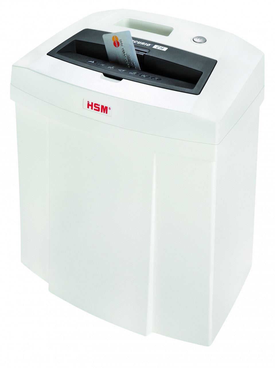 HSM SECURIO C14 3.9mm document shredder, security level 2, strip cut, 12 sheet