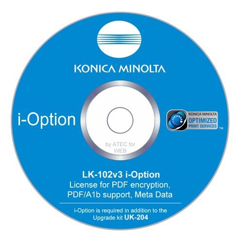Konica Minolta i-Option LK-102 v3 PDF/A, PDF Encryption Function