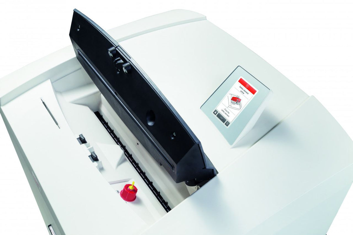 HSM SECURIO P44i 1.9x15mm document shredder, security level 5, cross cut, 27 sheet, CD shred