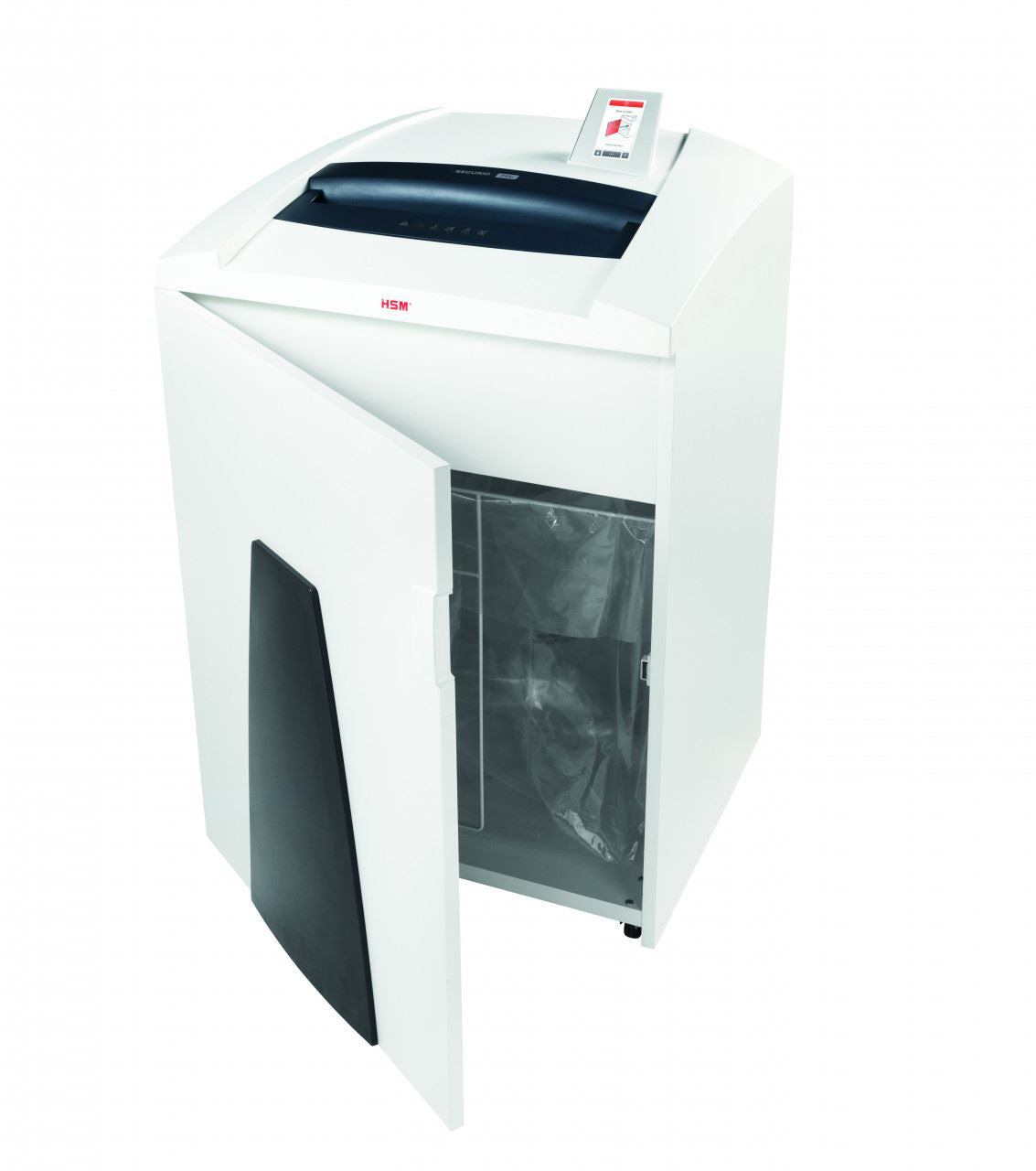 HSM SECURIO P44i 3.9mm document shredder, security level 2, strip cut, 63 sheet