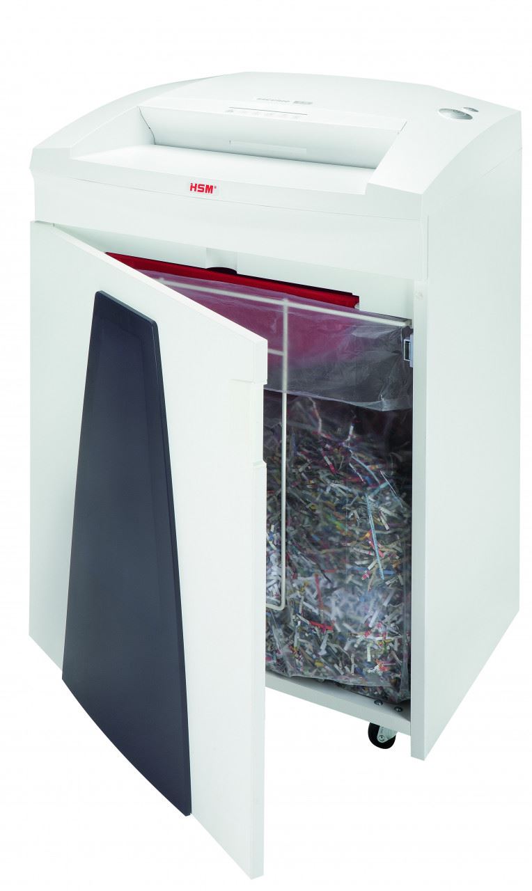 HSM SECURIO B35 4.5x30mm document shredder, security level 4, cross cut, 22 sheet, oiler