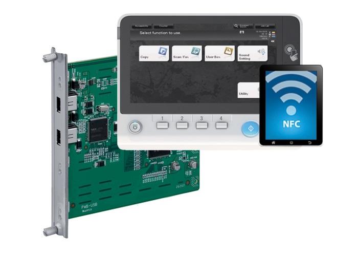 Konica Minolta EK-P05 Additional USB Socket Kit for CARD READER, Internal WIFI, keyboard etc