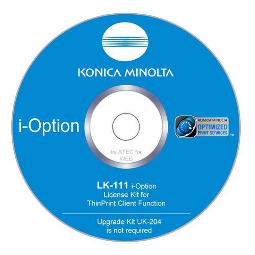 Konica Minolta LK-111 i-Option. Native ThinPrint client