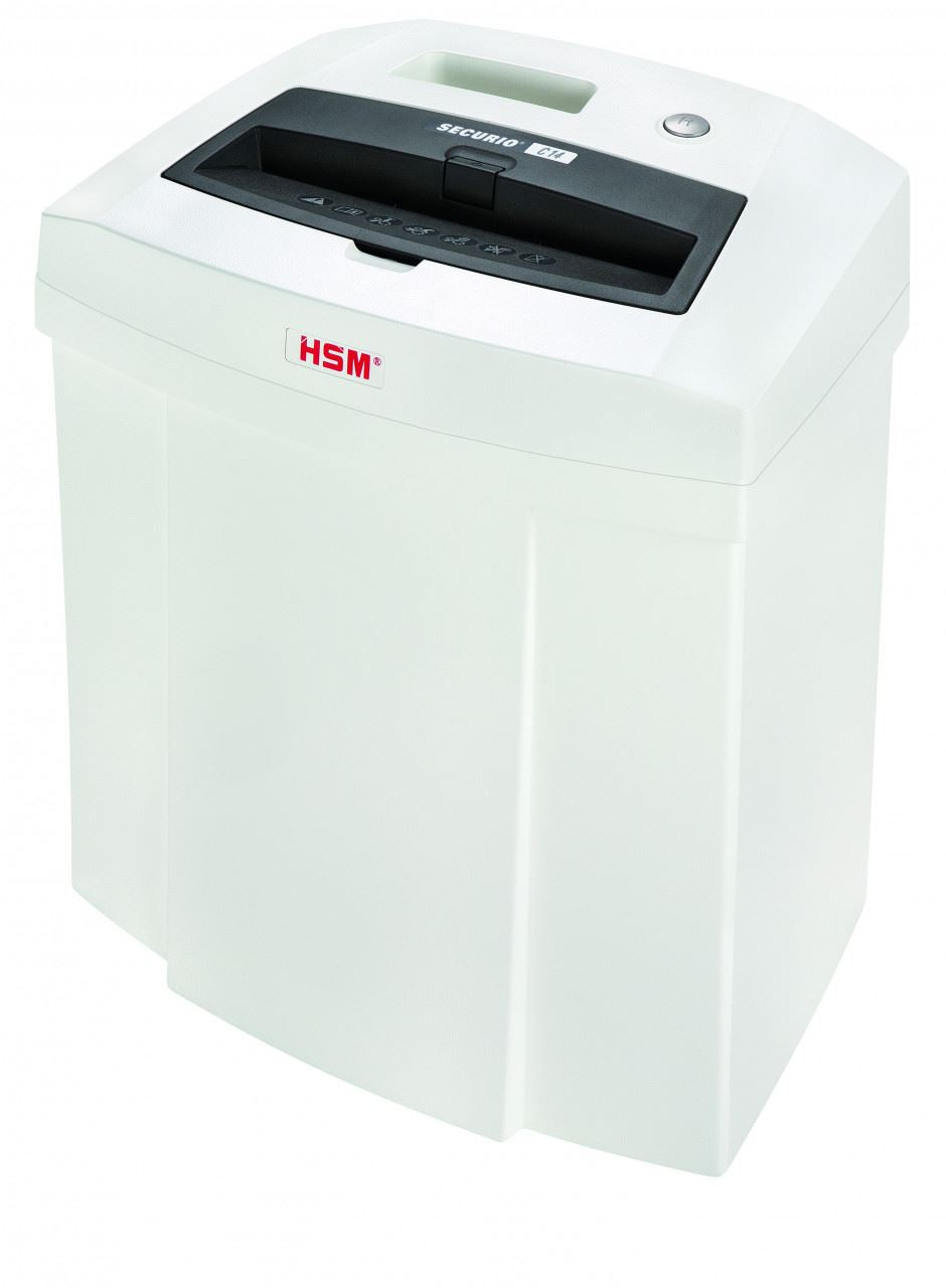 HSM SECURIO C14 3.9mm document shredder, security level 2, strip cut, 12 sheet